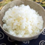 今日の晩御飯　新米