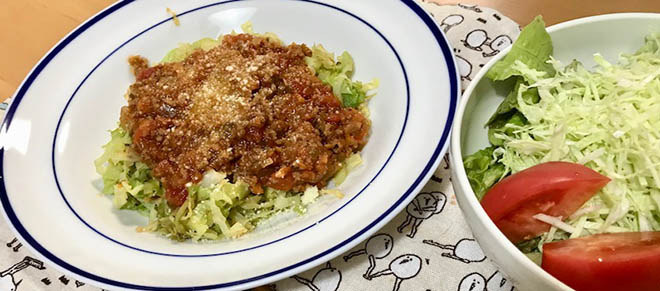 糖質制限 ミートソース