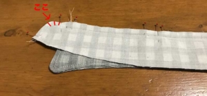 衿の作り方
