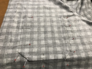 メンズ カジュアルシャル 作り方