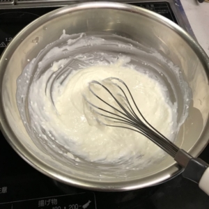 チーズシフォンケーキ